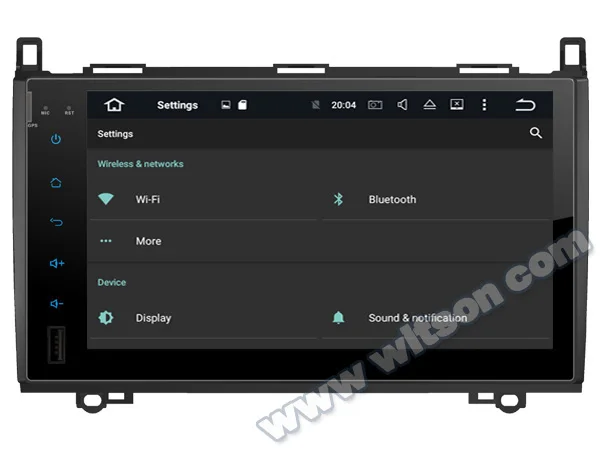 WITSON 9 ''Android 8,0 HD экран для BENZ Viano Vito Sprinter V-CLASS автомобильный радиоприемник 4 Гб ОЗУ+ 32 Гб Вспышка 8 Восьмиядерный+ DVR/wifi+ DSP+ DAB