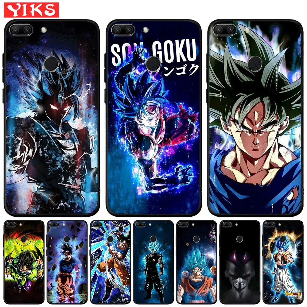

Dragon Ball Z Supper D Anime Silicone Coque For Honor V20 View 20 20 Pro 10 9 9i 8 Lite 8X 8C 7A 7X Phone Case Black TPU Etui