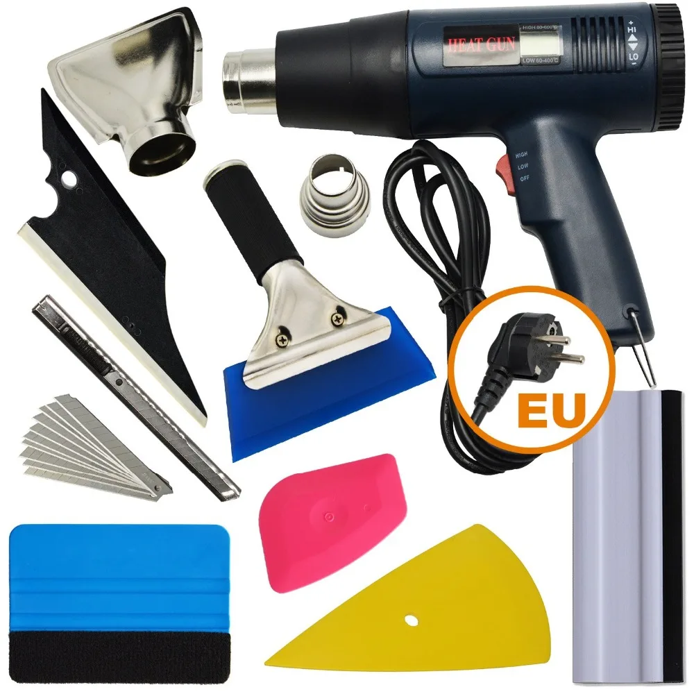 Free Fast Delivery Car Vinyl Wrap Application Tools Kit Felt Squeegee