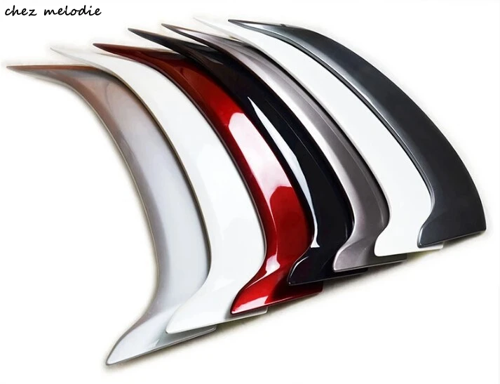 

Different colors painted ABS Car Rear Trunk Spoiler Wing For Ford FOCUS sedan 2013-2015, no drilling needed