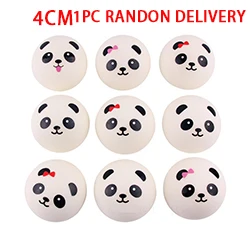 4cm panda bread Мстители мягкий супер герой медленно поднимающийся Человек-паук Железный человек Капитан Америка мягкая игрушка для детей снятие стресса Популярная игрушка - Цвет: 4cm panda bread