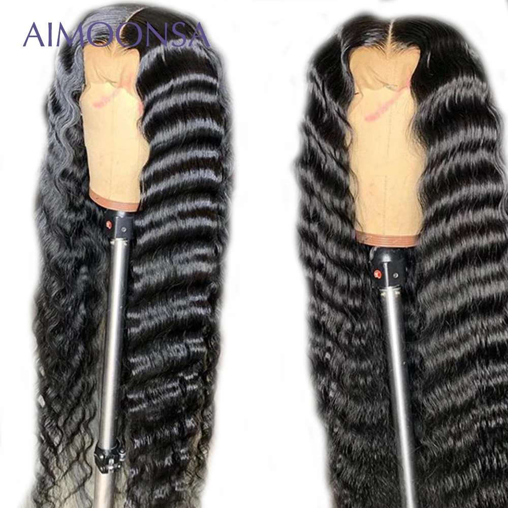 Прозрачные кружевные парики 13x6 синтетические волосы на кружеве парик длинные свободный волнистый парик для Для женщин природные