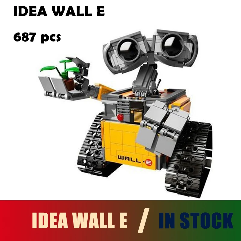 

Compatible with lego Building Blocks Model 16003 IDEA WALL E 21303 Figure Educational Toy for Children Gift for Boy Girl