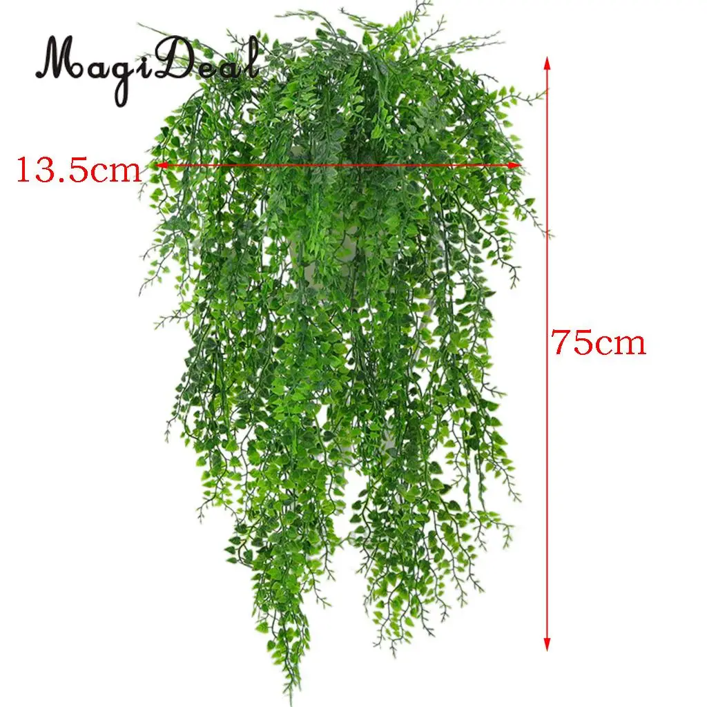 1 Bunch 75cm Long Artificial Ivy Vine Plants for Home Wedding Outdoor Indoor Hanging Decoration