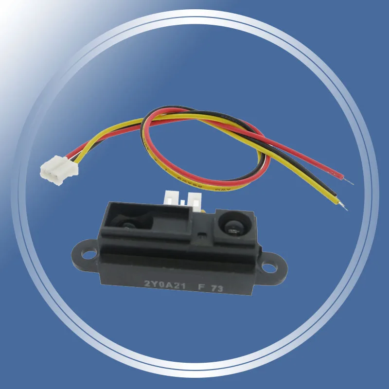 

IR Sensor GP2Y0A21YK0F Measuring Detecting Distance Sensor 10 to 80cm with Cable for Arduino