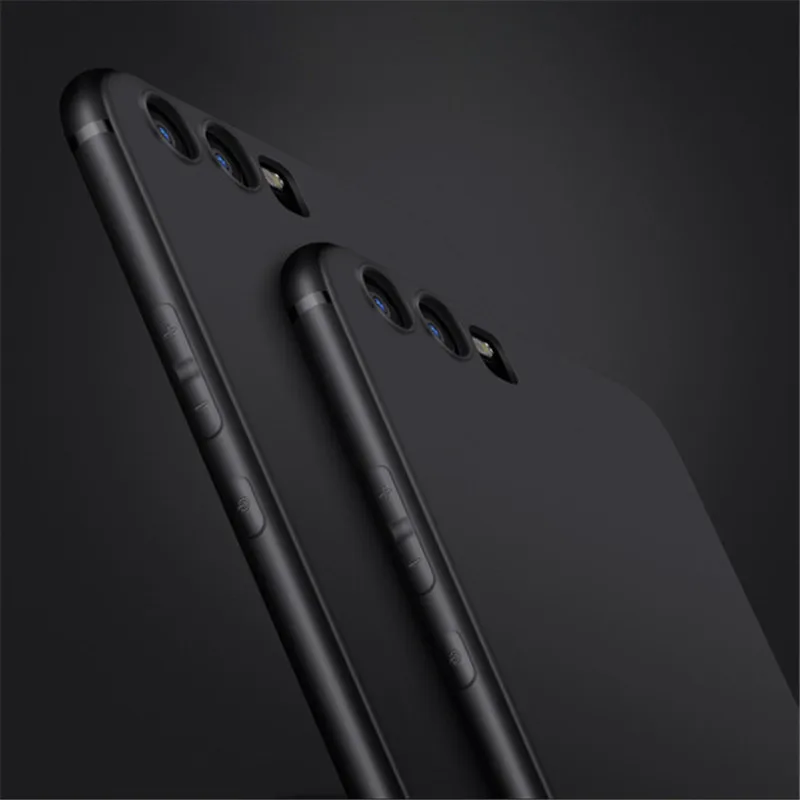 Мягкий Ультратонкий матовый Силиконовый чехол из ТПУ для Huawei P8 P9 P10 lite 2017 Nova 2 Honor 8
