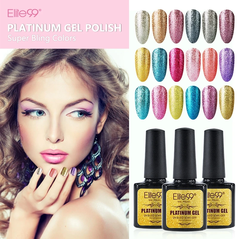 Buy Elite99 10ml Colored Gel Plating Gel Polish