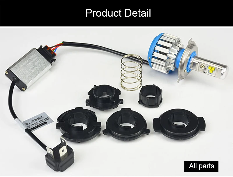 30W universal LED motorcycle headlight 02