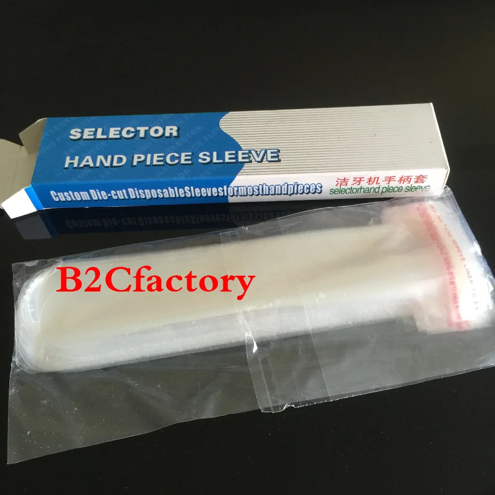 100pcs Dental Scaler Disposable Plastic Cover Sleeves for Dental Scaler