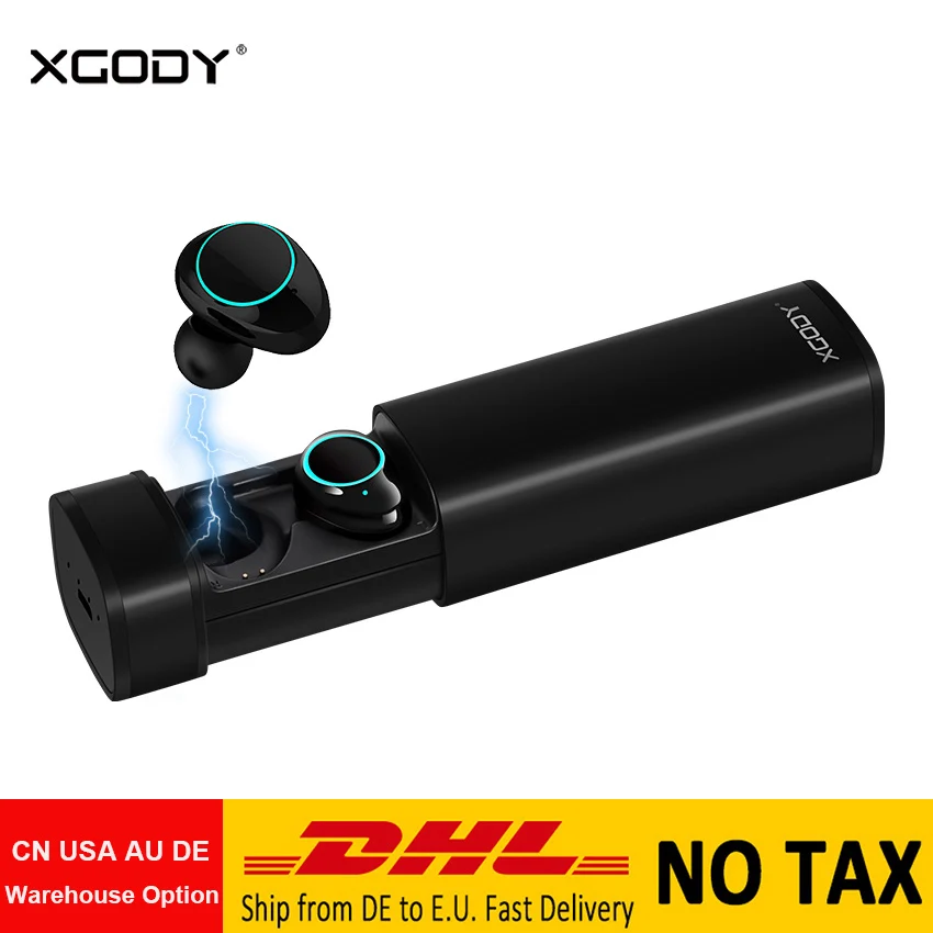 Оригинальные XGODY X9 TWS мини беспроводные наушники Bluetooth 5 0 гарнитура с микрофоном