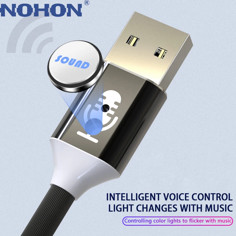 NOHON 8pin USB зарядное устройство кабель для передачи данных iPhone XS MAX XR X 8 7 6 Plus Apple iPad Mini