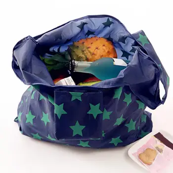

Folding Reusable Shopping Bag Portable ECO Multi-function Pouch Travel Durable Home Storage Handbag Accessories Supplies Product