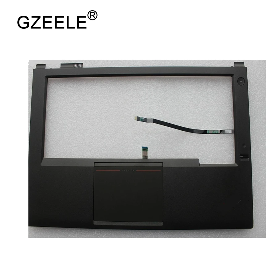 

GZEELE New for Lenovo FOR ThinkPad T440P Palmrest Keyboard Bezel Cover Upper Case with Touchpad + Fingerprint Reader 04X5394