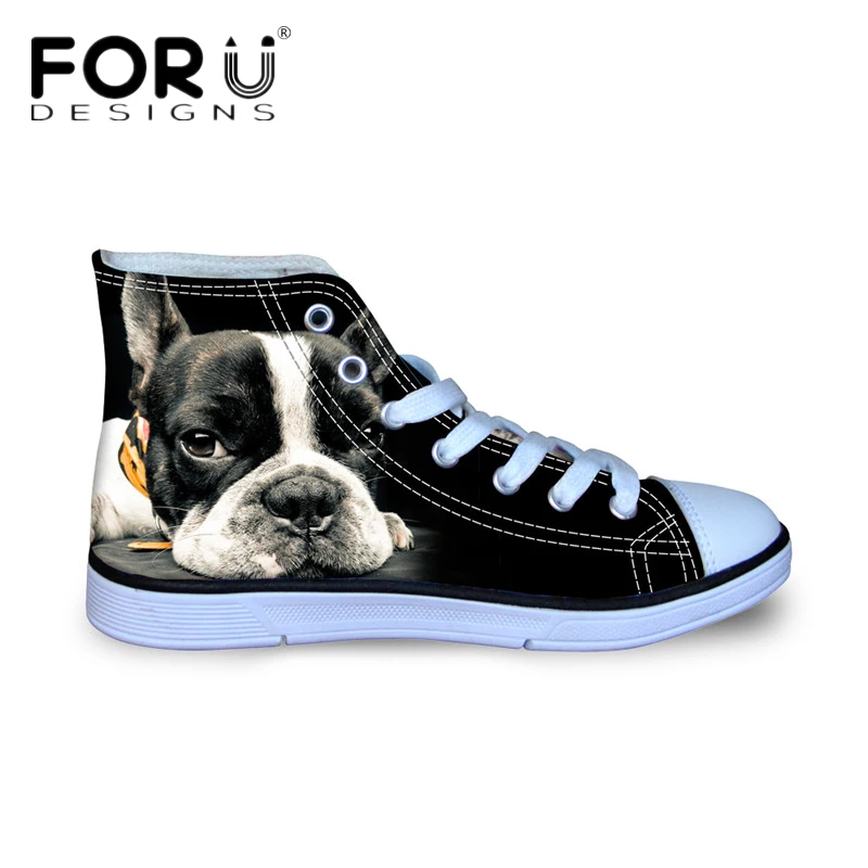 FORUDESIGNS модная мужская Вулканизированная обувь 3D Животные волк высокие ботинки
