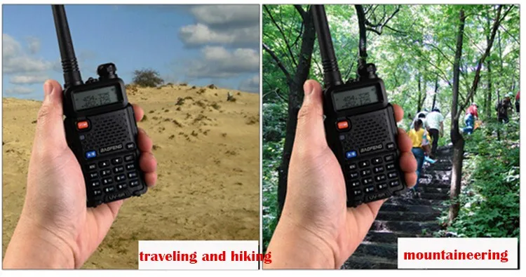 10PCS Newest Baofeng UV-5R Portable Radio 10 km Walkie Talkie Long Range For Two 2 Way Radio Station cb ham Radio hf Transceiver (18)