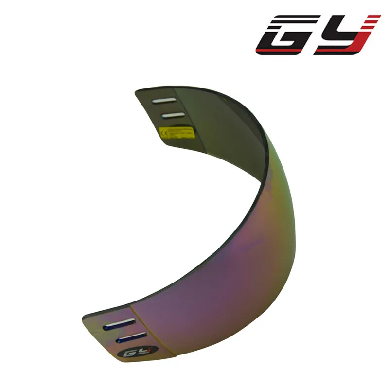 

2018 New Design Mirror Visor Inside Anti-fog Outside Anti-scratch Hockey Face Shield Free Shipping