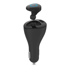 New Style Car font b USB b font Charger font b Bluetooth b font Stereo Earphone