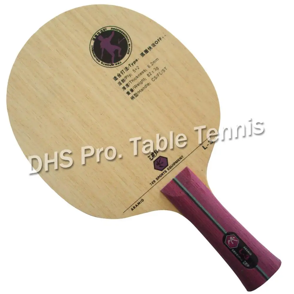 

RITC 729 Friendship L-3 L3 L 3 table tennis pingpong blade
