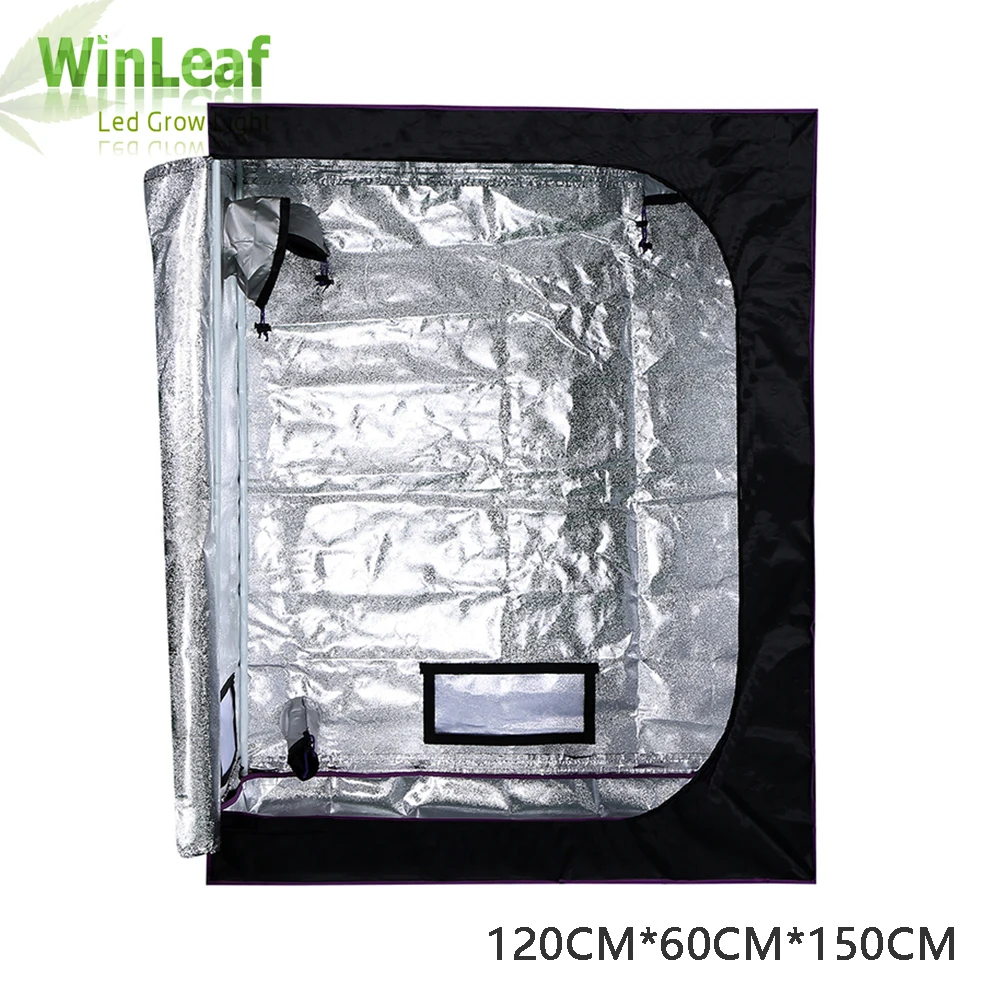 

Grow Tent 120*60*150CM 600D for Indoor Hydroponics Greenhouse Plants Grow Tent