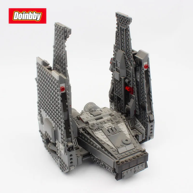 

05006 1053Pcs Kylo Ren Command Shuttle Building Block Toys Model Gifts Compatible Legoings Star Wars