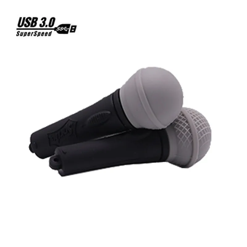 USB 3 0 мультяшный микрофон флешка 8 ГБ 16 32 64 ГБ|USB флэш-накопители| |