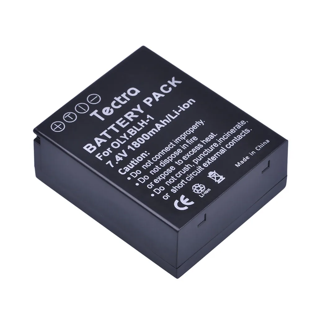 1 Pz 1800 Mah Blh-1 Blh1 Blh 1 Batteria Della Macchina Fotografica Per Olympus Fotocamere Digitali Em1 E-M1 Mark Ii Em1-2 Mark 2 Mark2