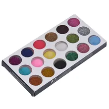 18 colors Carving Acrylic Powder Nail Art Crystal Nail Polymer Dust for liquid G6818