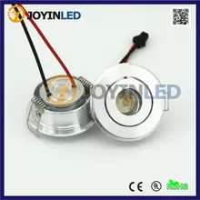 Декоративный полированный хромированный алюминиевый светодиодный прожектор 3 Вт для домашнего шкафа