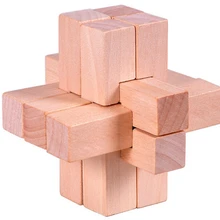 Вызов 9-part IQ деревянные головоломки Пазлы игра для взрослых детей