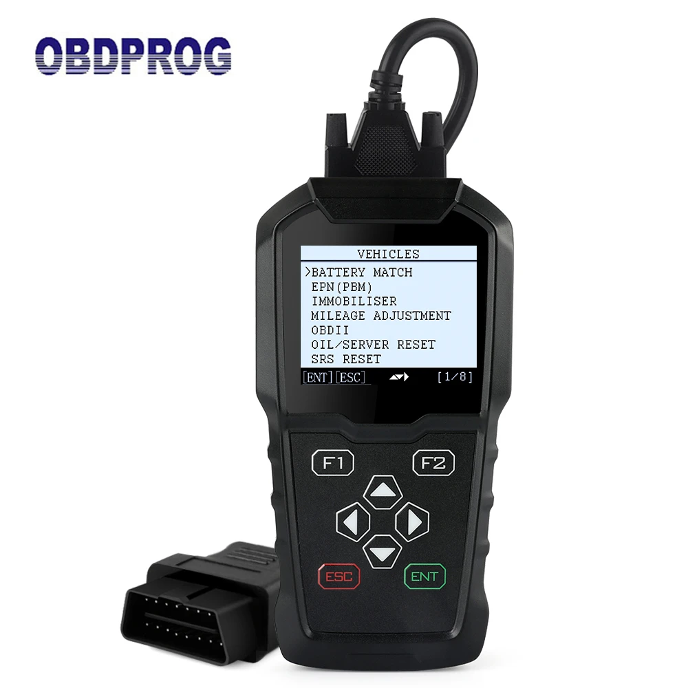 OBDPROG MT006 для Seat Golf Audi Skoda, программист, профессиональный считыватель кода IMMO, коррекция одометра, автомобильный диагностический инструмент