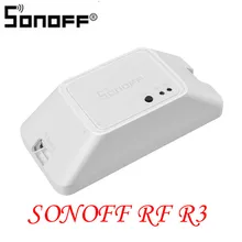 Smart Home SONOFF RF R3 Smart RF Control RM 433Mhz Switch WIFI 100-240V DIY Ewelink APP Automation works with Alexa Google Home