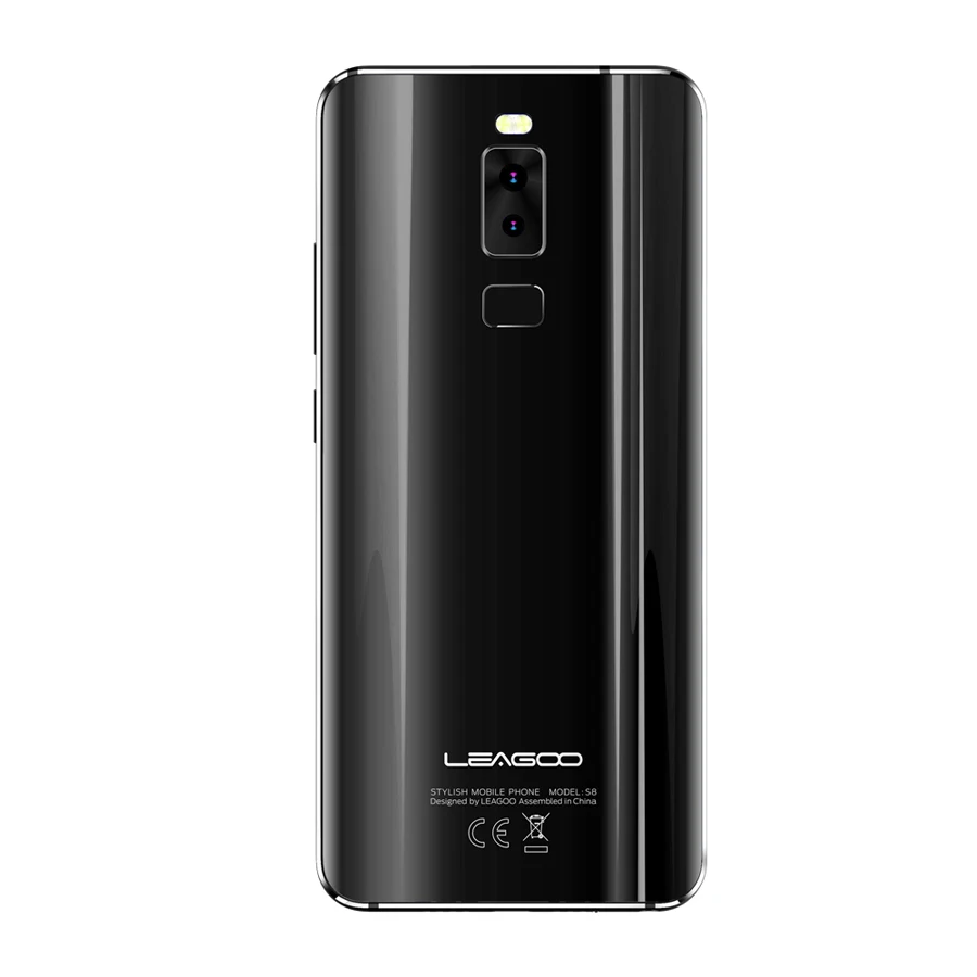 Leagoo S8 18:9 дисплей 5,7 ''HD MT6750T Восьмиядерный Android 7,0 3 ГБ ОЗУ 32 Гб ПЗУ отпечаток пальца 13 МП 4 камеры мобильный телефон