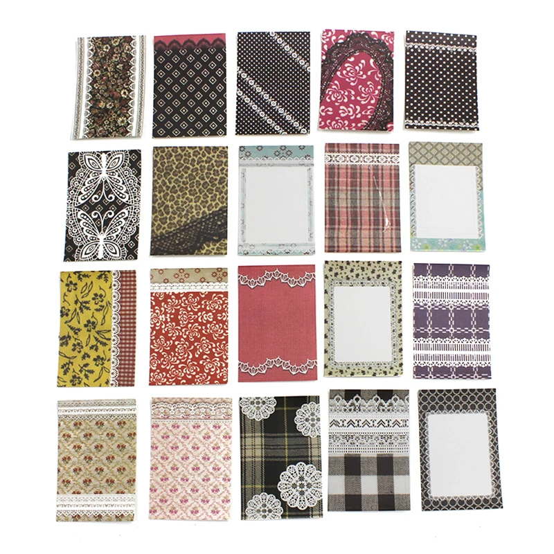 New Cute Polaroid Films Photo Stickers For FujiFilm Instax Mini Instant 8 7S 25 50S 20pcs
