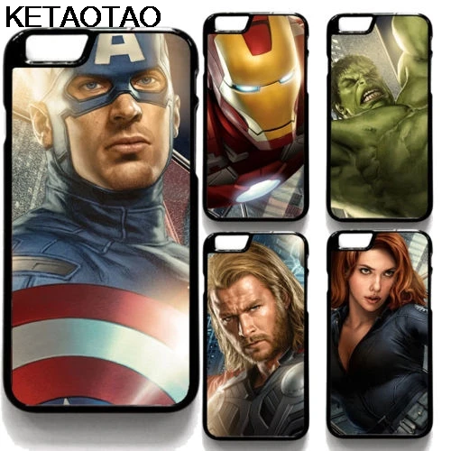 KETAOTAO Капитан Америка Супергерой телефонные чехлы для Samsung S3 S4 S5 S6 S7 S8 S9 NOTE 4 5 7 8