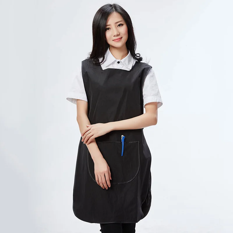

Tabard Apron Women Men Sleeveless Work Chef Cooking Apron Cooking Cafe Aprons with Front Pocket Coffee Shop Kitchen Supplies
