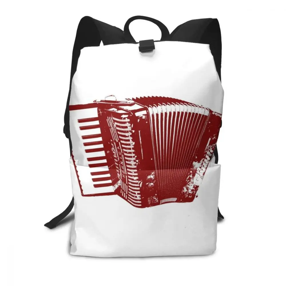 

Musette Backpack If I Cant Take My Accordion Im Not Going Backpacks Trend School Bag High quality Man - Woman Student Bags