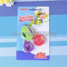 Зажимы для сумки в форме фруктов с магнитом 3 шт./компл