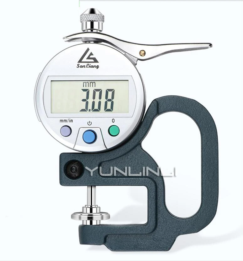 Thickness Measuring Instrument Thickness Gauge Measuring Precision Digital Display Width