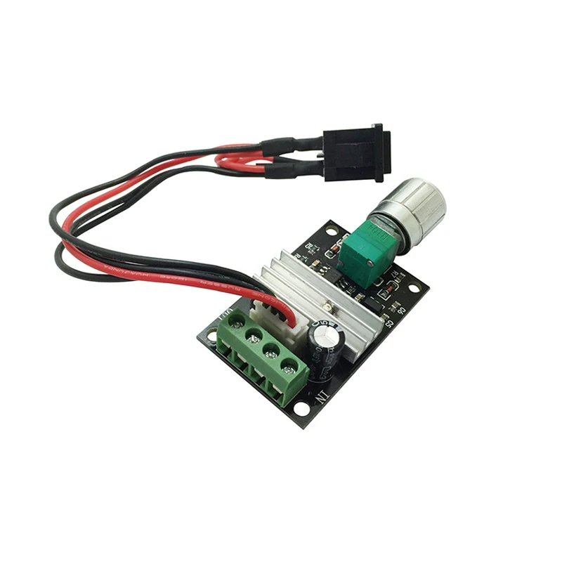 DC 6V 12V 24V 28VDC 3A 80W ШИМ регулятор скорости двигателя регулируемое управление