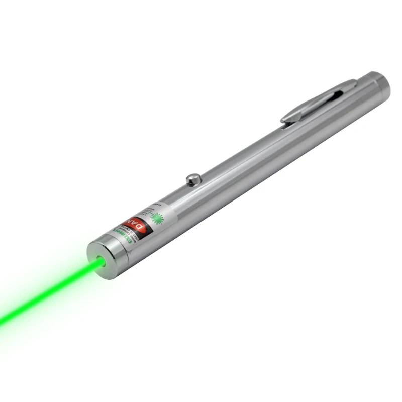 

OXLasers high power OX-G101C Green laser pointer with Chrome color body star pointer FREE SHIPPING