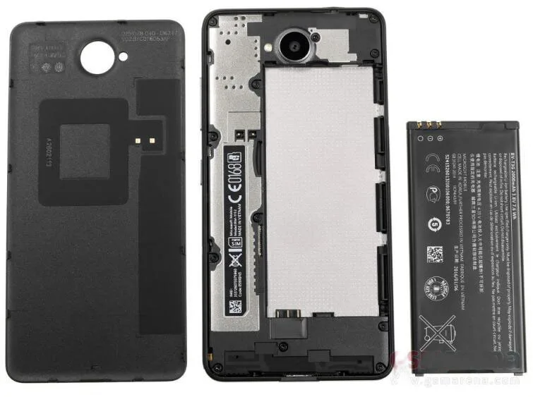 650 microsoft Lumia 650 четырехъядерный 16 Гб rom 1 Гб ram мобильный телефон 4G wifi gps 8MP камера nokia сотовый телефон