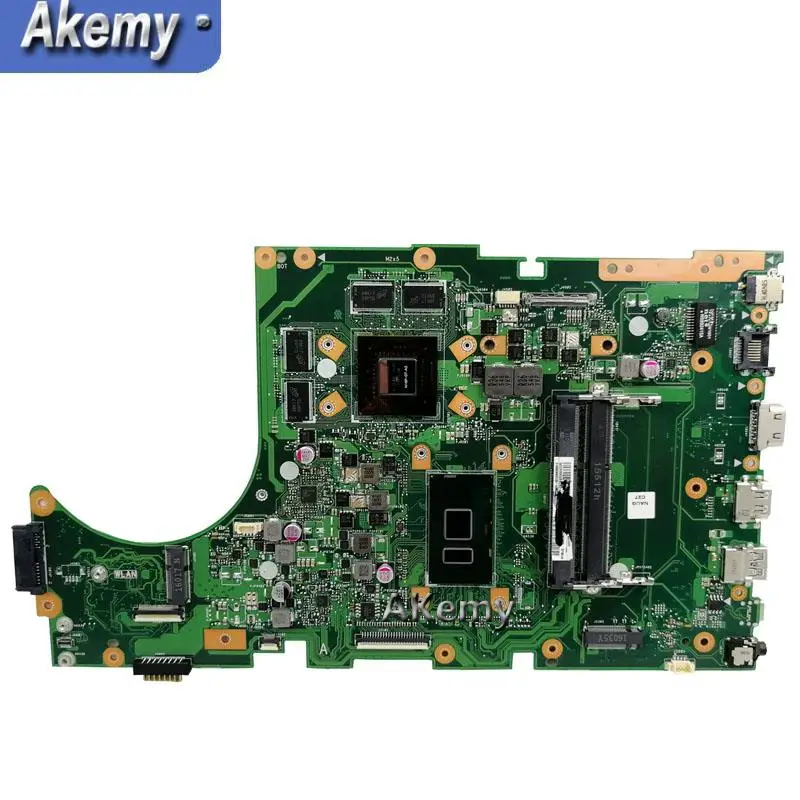  Akemy X756UX MAIN_BD./I7-6500U GTX950M-4GB Mainboard For Asus X756U X756UXM K756U X756UB laptop mot