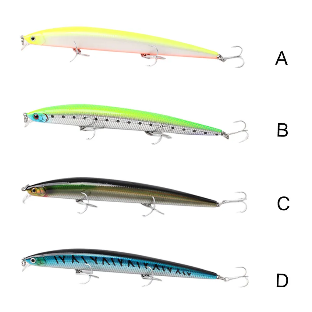 Minor Bait for Long Throw Fishing Lure Hard Bionic Bait with VMC Hook Crankbaits Soft Lures Jig Material Artificial Baits W3048