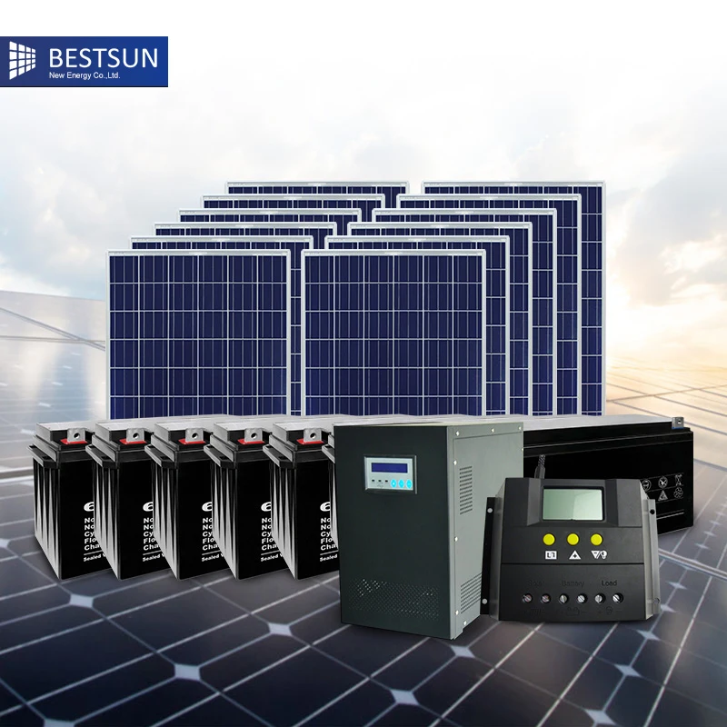 solar panel 5000w pv grid connected solar energy power