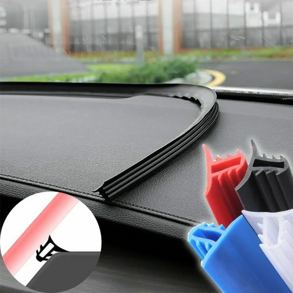 

Car Sealing Strips Dashboard Stickers Decoration Auto Rubber Seals Sticker Weatherstrip Car-styling Goods Interior Accessories