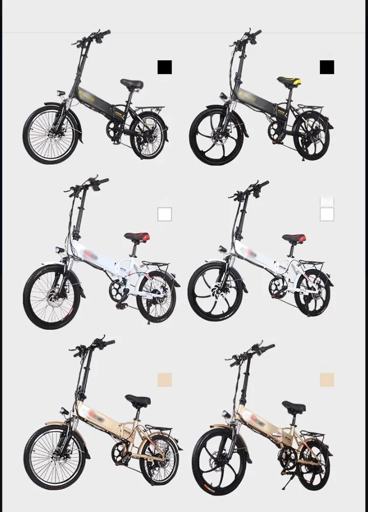 Clearance LOVELION Price Fold Electric Power Bicycle Lithium Battery Help Mini Adult A Storage Battery Male Small-scale Electric Vehicle 28