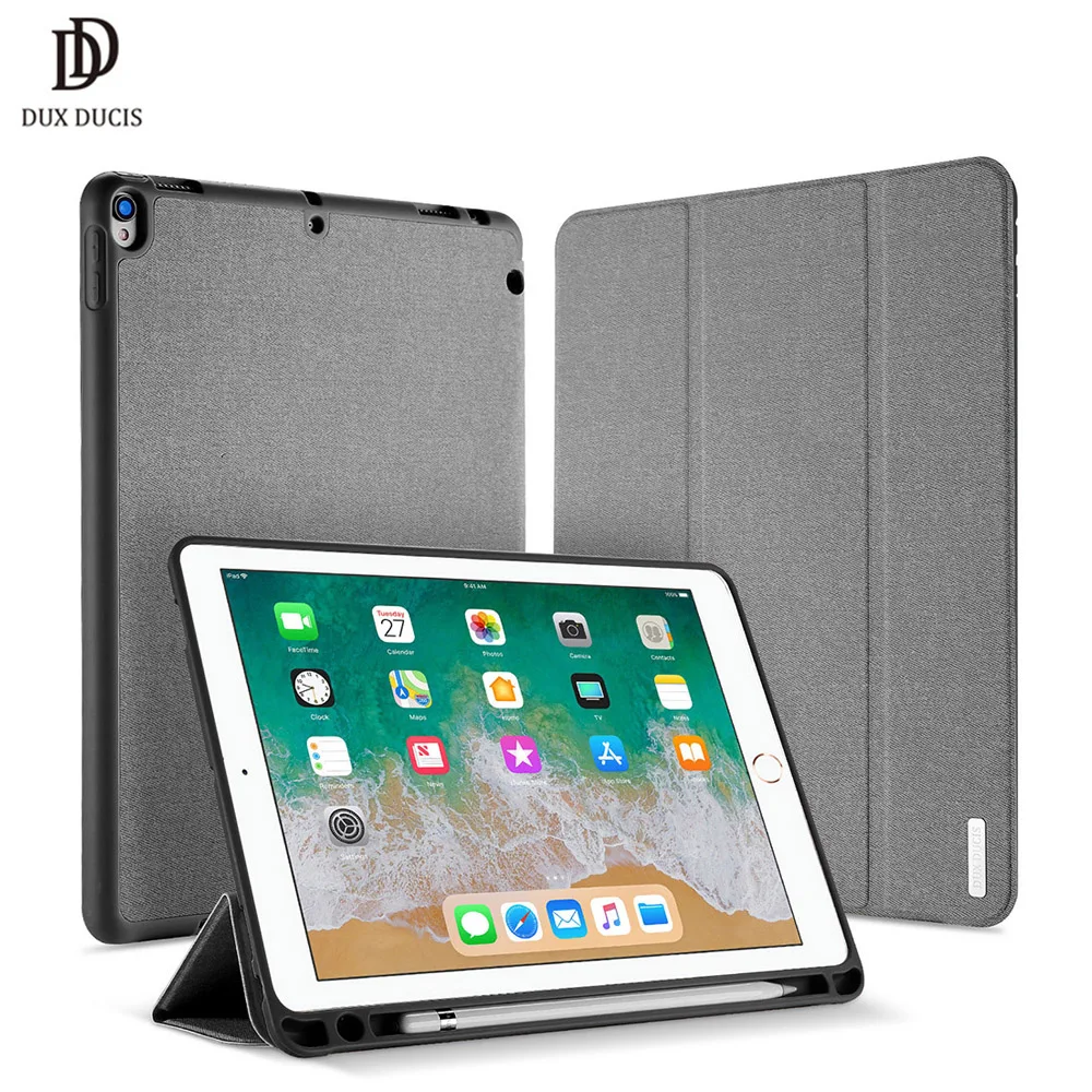

DUX DUCIS Smart Case For iPad air 3 2019 Leather Flip Cover for iPad air 3 2019 case air3 10.5 inch with Pencil Holder Funda