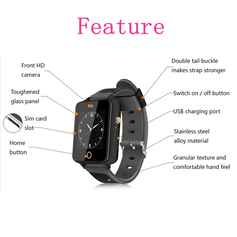 S9 Смарт часы Android 5 1 MTK6580 Гб + 16 Поддержка sim карты TF Bluetooth 4 0 3g gps Wifi pk W52 kw06 x86 x02 x01