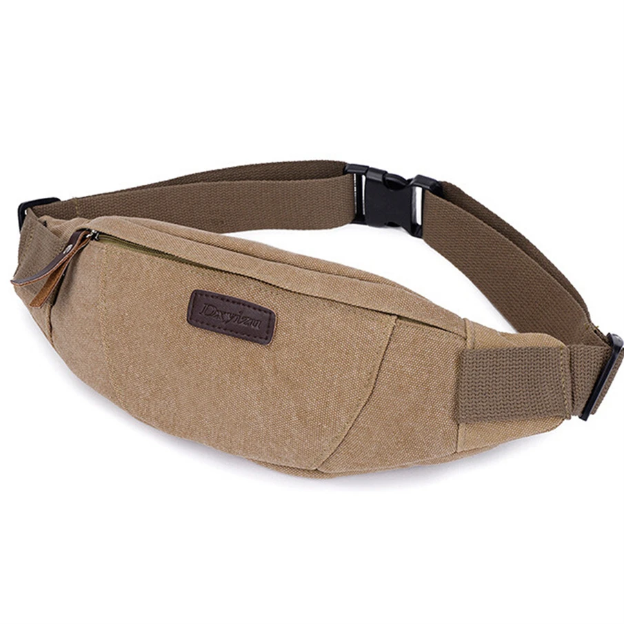 

New Male Chest Bag Pack Fashion Leisure Man Canvas Cloth Korea Style Casual Messenger Single Shoulder Bag For Teenager Bag