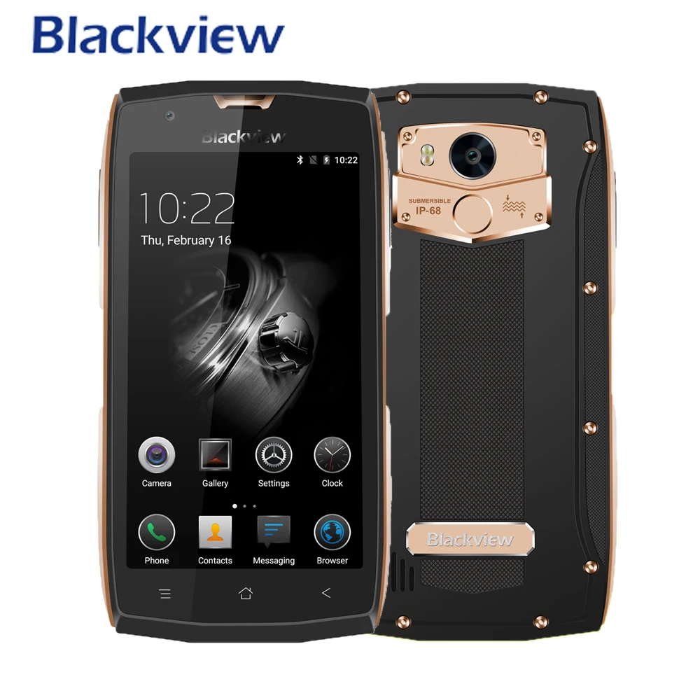 Blackview BV7000 смартфон IP68 Водонепроницаемый MTK6737T четырехъядерный 1 5 ГГц 2 Гб ОЗУ 16 ПЗУ
